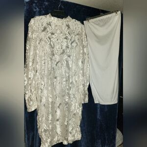 Womens 1× Mini dress